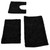 3PCS/Set Bathroom Rug Soft Anti Slip Floor Carpet Bathtub Mat Toilet Mat for Home Bathroom DecorBlack