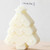 Christmas Tree Aromatherapy Candle Tree Shaped Candle Christmas Home Decoration Desktop Crafts Gift White