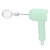 Electric Cordless Hand Mixer Small Household 3 Speed Changing Whisk for Kitchen Baking Green