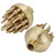 1in DN25 3 Tier Adjustable Fountain Nozzle Spray Sprinkler for Garden Pond Waterscape Decor