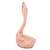 Table Swan Picture Memo Photo Card Clip Ring Holder Decoration for Banquets PartyRose Gold