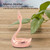 Table Swan Picture Memo Photo Card Clip Ring Holder Decoration for Banquets PartyRose Gold