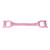 Resistance Band Latex Elastic Pull Rope Portable Fitness Yoga Training Band for Household ExercisePink