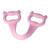 Resistance Band Latex Elastic Pull Rope Portable Fitness Yoga Training Band for Household ExercisePink