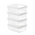 4pcs Frozen Meat Box Good Sealing Food Grade Refrigerator Storage Container Food Preservation Organizer Box