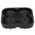 4 Slots  DIY Diamond Shaped Ice Cube Cake Ice Making Mold (Black)
