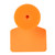 100pcs Livestock Number Ear Tag Label Marker Accessory for Pig Cow Sheep AnimalOrange for Pig 48x40mm