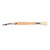 Coffee Grinder Cleaning Brush with Beech Handle Pig Hair Powder Cleaning Brush with Strap for Cafe