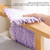 Reusable Mop Pads Cloth ‑ Flat Replacement Heads For Wet Or Dry Floor Cleaning(Purple)