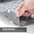 PVC Soft Non-Slip Bathroom Mat Bathtub Shower Floor Mat with Suction Cup for Home Hotel Gym(Gray 40.5x101cm)