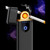 USB Rechargeable Cigarette Lighter Touch Screen Sensing Double Sided Ignition Electric Lighter