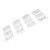 4Pcs set Silicone Sign Pendant Mould NoPunch Pendant Jewelry for Home Kitchen DIY Use
