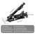 Multi Function Scribing Tool Aluminum Alloy Scribe Tool with Deep Hole Pencil DIY Woodworking Scriber Line Maker Measuring Tool Scribe Gauge