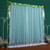 Wedding Party Window Screen Decoration Bedroom Outdoor Semi Transparent Mesh Curtains