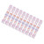 10Sheet Long Strip PET Tape Sharing Sticker Cute Cartoon Small Decoration Stickers for CalendarType 15