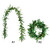 2Pcs Greenery Vine Artificial Greenery Garland Vine for Wedding Parties Home Decorations Bookstore Cafe Store Cloth Shop