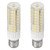 2PCS E17 Microwave Bulb 100LEDs PC E17 100‑240V LED Microwave Oven Stove Bulb for Microwave Table Lamp White Light