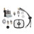 Lawn Mower Carburetor Spark Plug Filter Set Aluminum High Reliability Carburetor Replacement for PE200 PE201 PPF210 PPF211