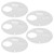 5PCS Stainless Steel Beehive Box Entrance Gate Bees Nests Door Entrance Disc Beekeeping Tools