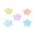 20pcs Silicone Baking Cups Bright Colors Cute Shapes Reusable Cake Making Molds for Donuts PuddingsStar Set