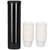 Disposable Cup Dispenser Wall Hanging Coffee Paper Filter Holder Storage Organizer(Black 100Pcs Cup )