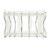 Expandable Pot Organizer Anti Slip Size Adjustable Multi Use Pot Lid Holder for Kitchen Canteen White