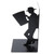 Wrought Iron Figure Book Stand Readers Book Stand Bookshelf Ornaments for Study HomeNewspaperman