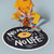 Water Absorbent Mat Retro CD Disk Design Anti Slip Thick Soft Imitation Cashmere Home Bathroom Mat Type 1 100x100cm
