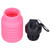 500ml Collapsible Water Bottle Silicone Foldable Water Bottle with Plastic Cap for Travel