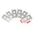 30Pcs Mower Blades + 60Pcs Screws + Screwdriver Replacement for Worx Landroid Mower Robot