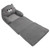 Kids Couch Toddler Chair Plush Cute Cat Fold Out Floor Seating Cushion Armrest Sofa Bed for Napping Playing Sleeping Reading Grey 3 Layer