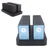 Restaurant Pager Wireless Buzzers 700m Range Separate Keyboard 20 Pagers Vibration Beep Flash Buzzer Pagers 100‑240V with Battery for Restaurant US Plug