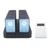 Restaurant Pager Wireless Buzzers 700m Range Separate Keyboard 20 Pagers Vibration Beep Flash Buzzer Pagers 100‑240V with Battery for Restaurant US Plug