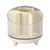 Makeup Brush Storage Organizer Rotating Cosmetic Brush Holder Clear Desk Makeup Storage Box for Bedroom Bathroom Counter