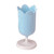 Pen Holder Tulip Shape Innovative Vintage Photo Props Large Capacity Pencil Holder for Office Study Room Home Blue