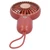 Adjustable Mini Fan Portable Handheld USB Mute Fan for School Outdoor Home Office UseJujube Red