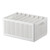 Closet Foldable Pants Storage Box Pure White Adjustable Dividers Rugged Divided Clothing Storage Boxes for Bedroom Wardrobe Large 7 Grids: 6 Baffles