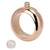 Stainless Steel Wine/Alcohol Jug Bracelet Wrist Hip Flask Funnel Gift for Dance Birthday Party Club BarBright Rose Gold