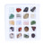 20 Kinds Crystal Gemstones Ornament Colorful Meditation Feng Shui Decoration for Kids Teacher