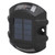 LED Solar Dock Light Ground Waterpoof Solar Powered Smart Sensing Garden Lights for Landscape Driveway 6V 1.8W Black Yellow