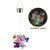 Hanging Solar Powered LED Light Attractive Waterproof Hanging Solar Lantern for Outdoor Hanging Decor
