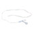 LED Makeup Mirror Light Strip Touch Eye Friendly 6 Rows 18 Lights Adjustable LED Light Strip Warm White