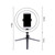 160MM LED Ring Light Fill Light Photography LED Selfie Light Dimmable Camera Phone Lamp with Table Tripods USB Powered for Live Stream/Makeup