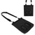 600D Oxford Cloth Rabbit Feeder Bag Hanging Feeding Storage Tote for Small Animals SuppliesBlack