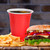 50Pcs 360ml Disposable Party Cups Plastic Cup Party Game Supplies for Bar Barbecue PicnicRed 360ml