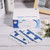 200pcs Disposable UV Gel Polish Remover Wraps Nail Art Cleanser Pads Nail Polish Removal Tools