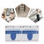 200pcs Disposable UV Gel Polish Remover Wraps Nail Art Cleanser Pads Nail Polish Removal Tools