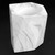 Marbling Cosmetic Makeup Oraganizer Storage Box Home Resin Makeup Case Extension Holder (Small)