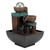 Innovative Resin Indoor Tabletop LED Water Fountain Ornament for Home Office DecorationType 9116 US Plug 110V