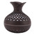 2.5W Scent Diffuser 300ml USB Powered Silent Operation Flower Vase Shape Aroma Humidifier for Offices Bedrooms Dark Brown